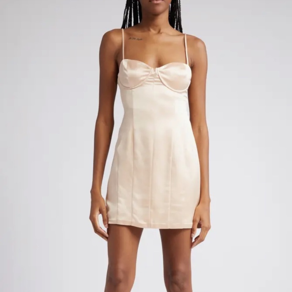 Satin Minidress